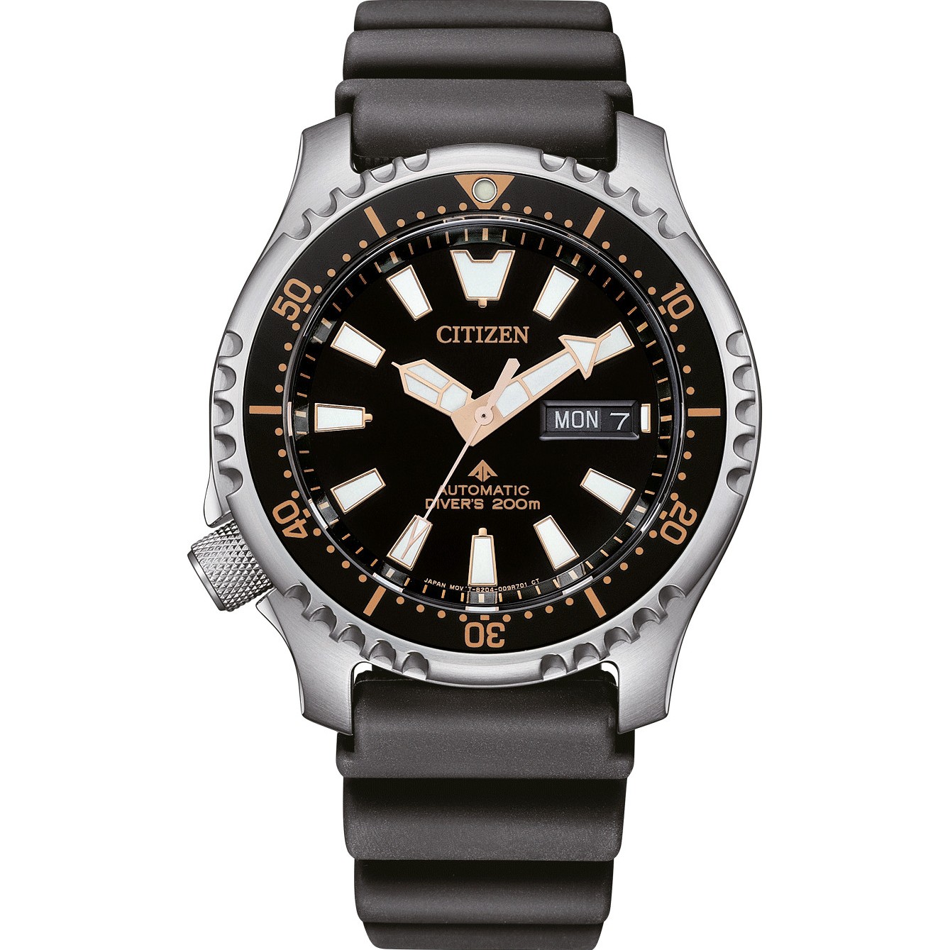 CITIZEN Promaster Marine Diver's Automatic Black Dial 42mm Silver Stainless Steel Bracelet NY0160-66EE - 