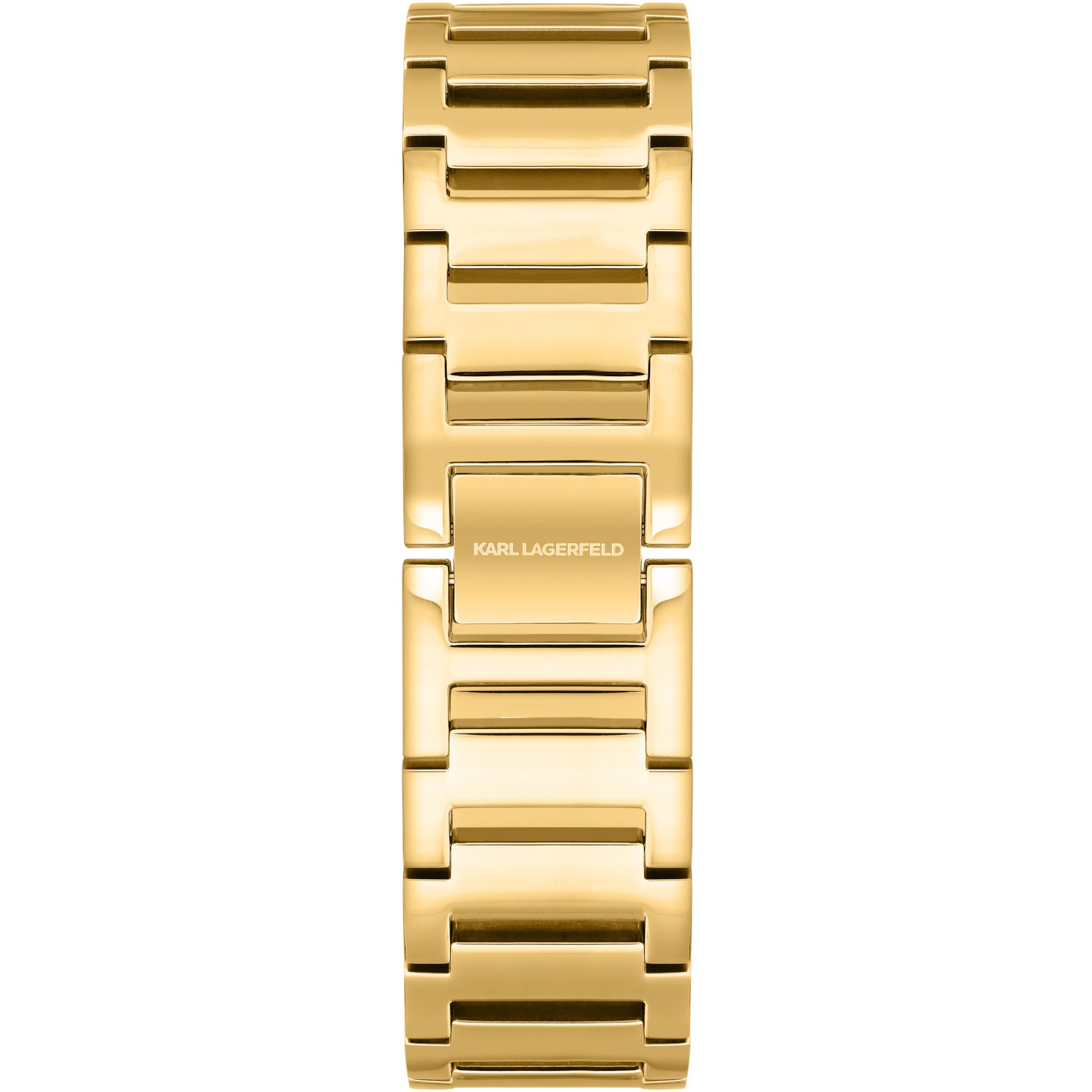 KARL LAGERFELD Paris Gold Dial 21x36mm Gold-Plated Stainless Steel R0553103502 - 4