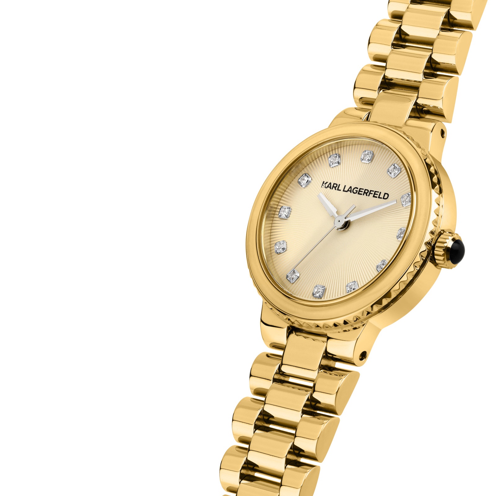 KARL LAGERFELD Kaiser Gold Dial 28mm Gold-Plated Stainless Steel R0553104510 - 3