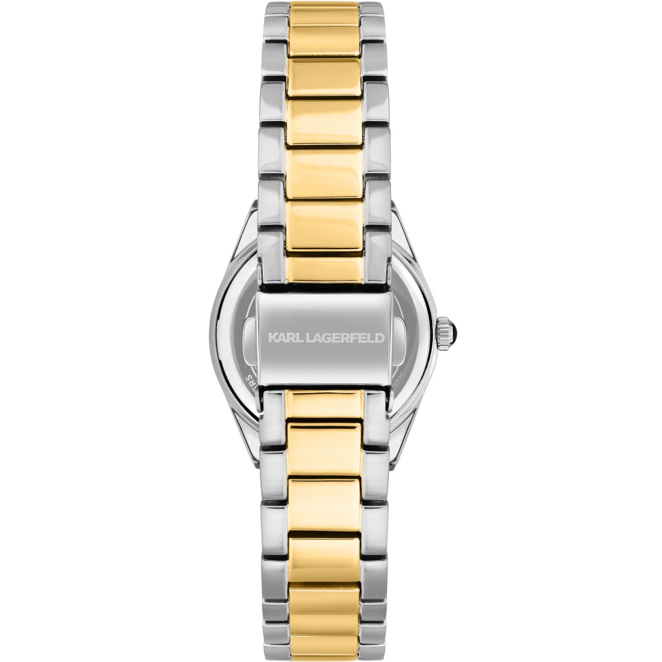 KARL LAGERFELD Hamburg White Dial 30mm Two-Tone Gold-Plated Stainless Steel R0553105505 - 5
