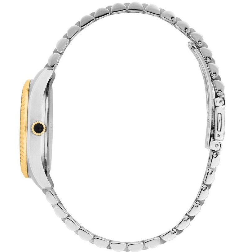 KARL LAGERFELD Timeless Code Gold Dial with Crystals 32mm Two-Tone Gold Stainless Steel Bracelet R0553108506 - 3