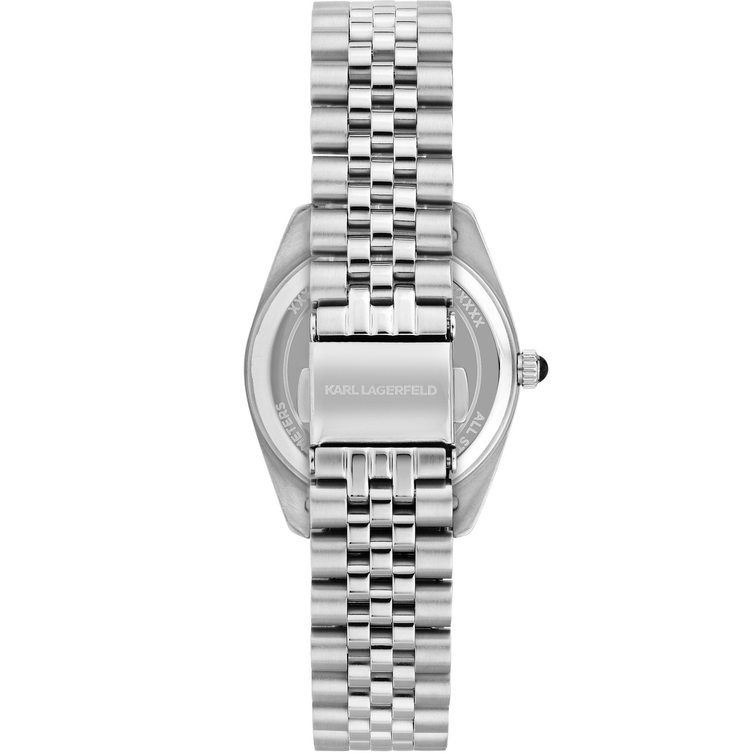 KARL LAGERFELD Timeless Code Silver Dial 32mm Silver Stainless Steel Bracelet R0553108509 - 3