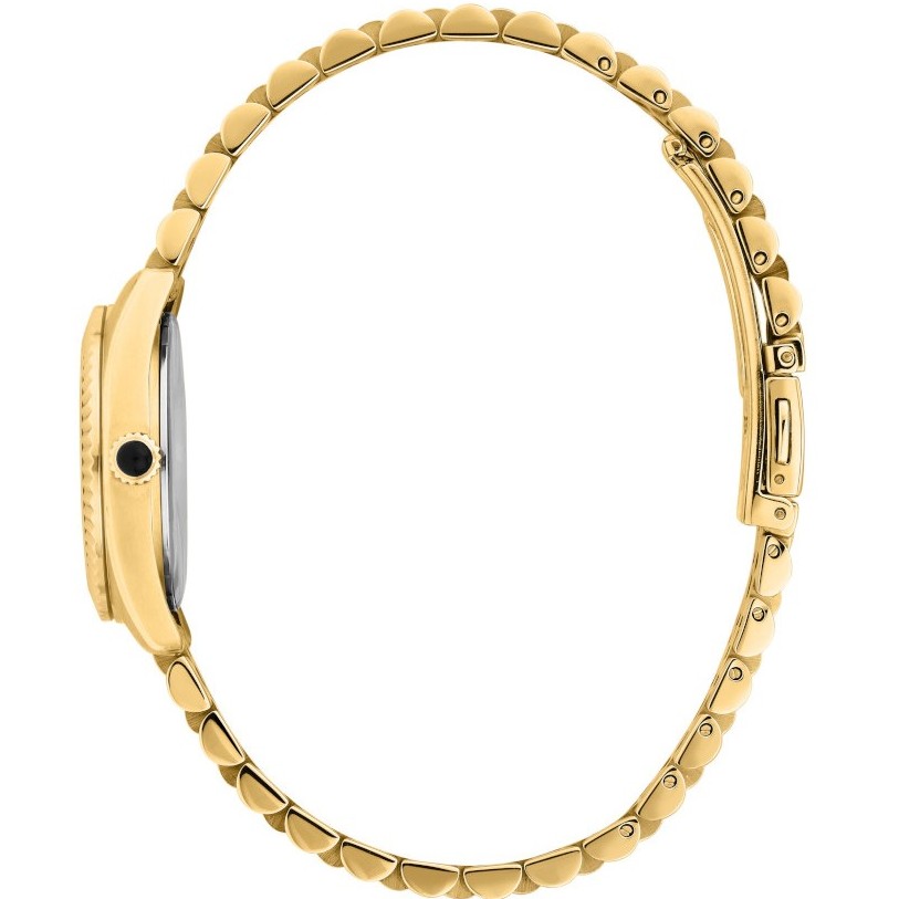KARL LAGERFELD Timeless Code Mini Gold Dial with Crystals 28mm Gold Stainless Steel Bracelet R0553109501 - 