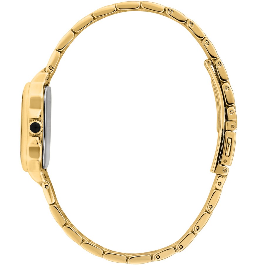 KARL LAGERFELD Icon Gold Dial 28x33mm Gold Stainless Steel Bracelet R0553110504 - 