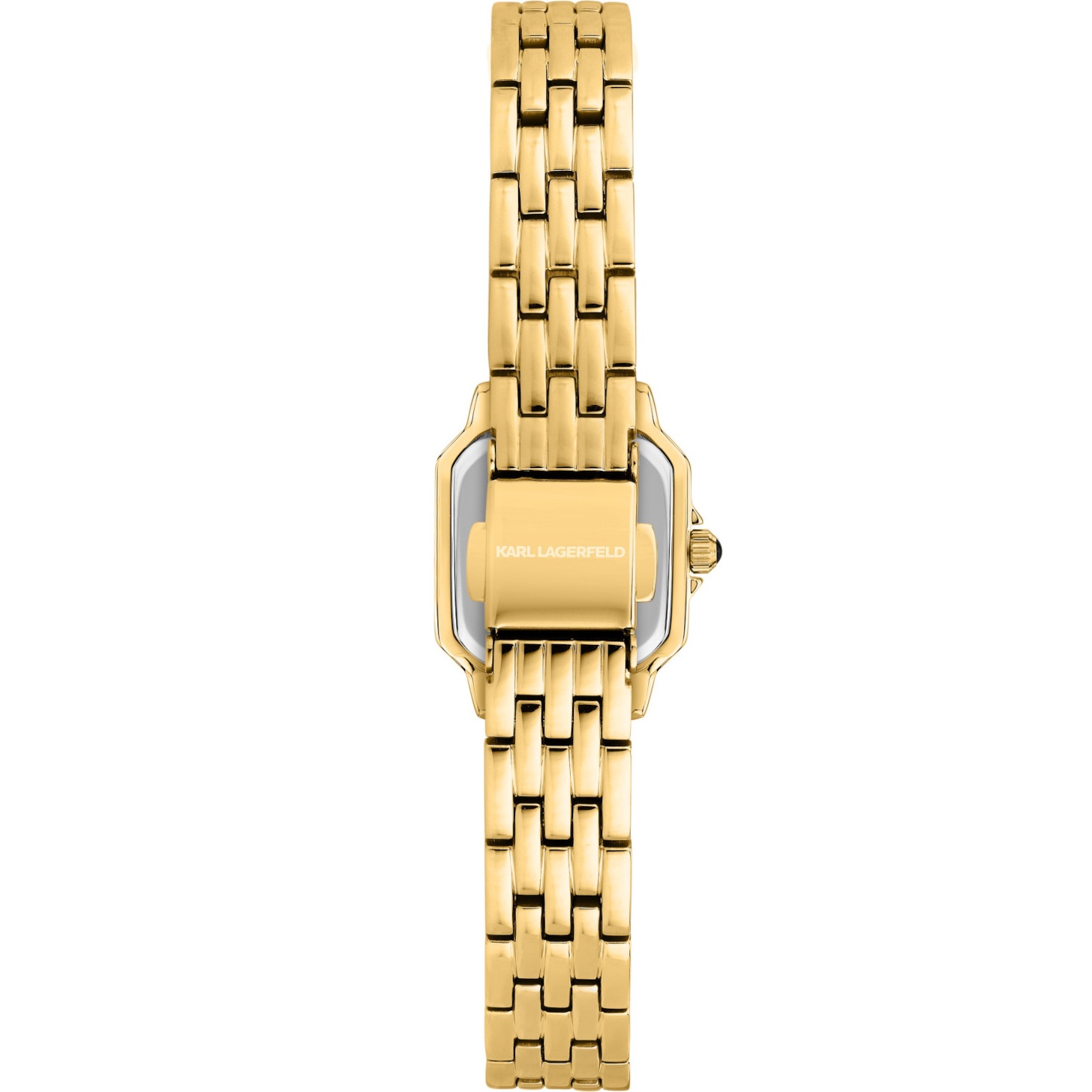 KARL LAGERFELD Icon Mini White Dial 21x26mm Gold Stainless Steel Bracelet R0553111501 - 3