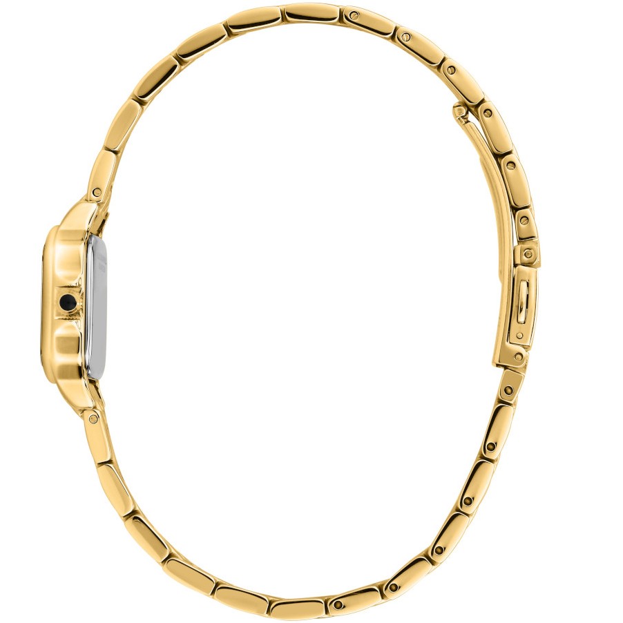 KARL LAGERFELD Icon Mini Green Dial 21x26mm Gold Stainless Steel Bracelet R0553111504 - 3