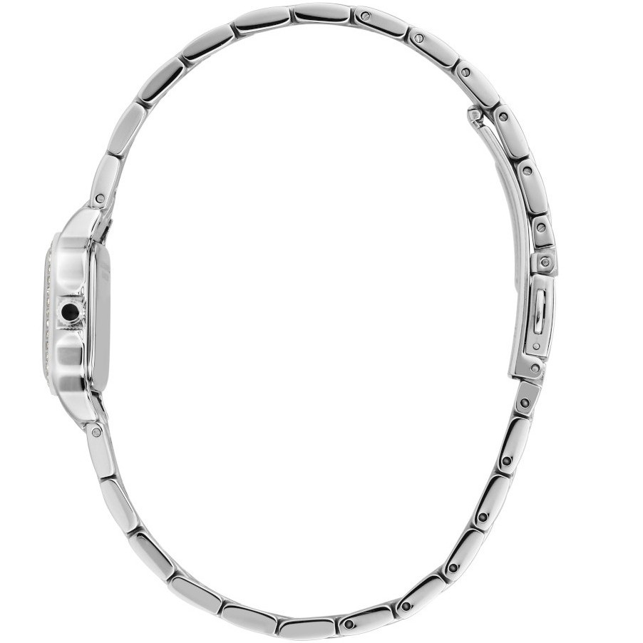 KARL LAGERFELD Icon Mini White Dial 21x26mm Silver Stainless Steel Bracelet R0553111506 - 3