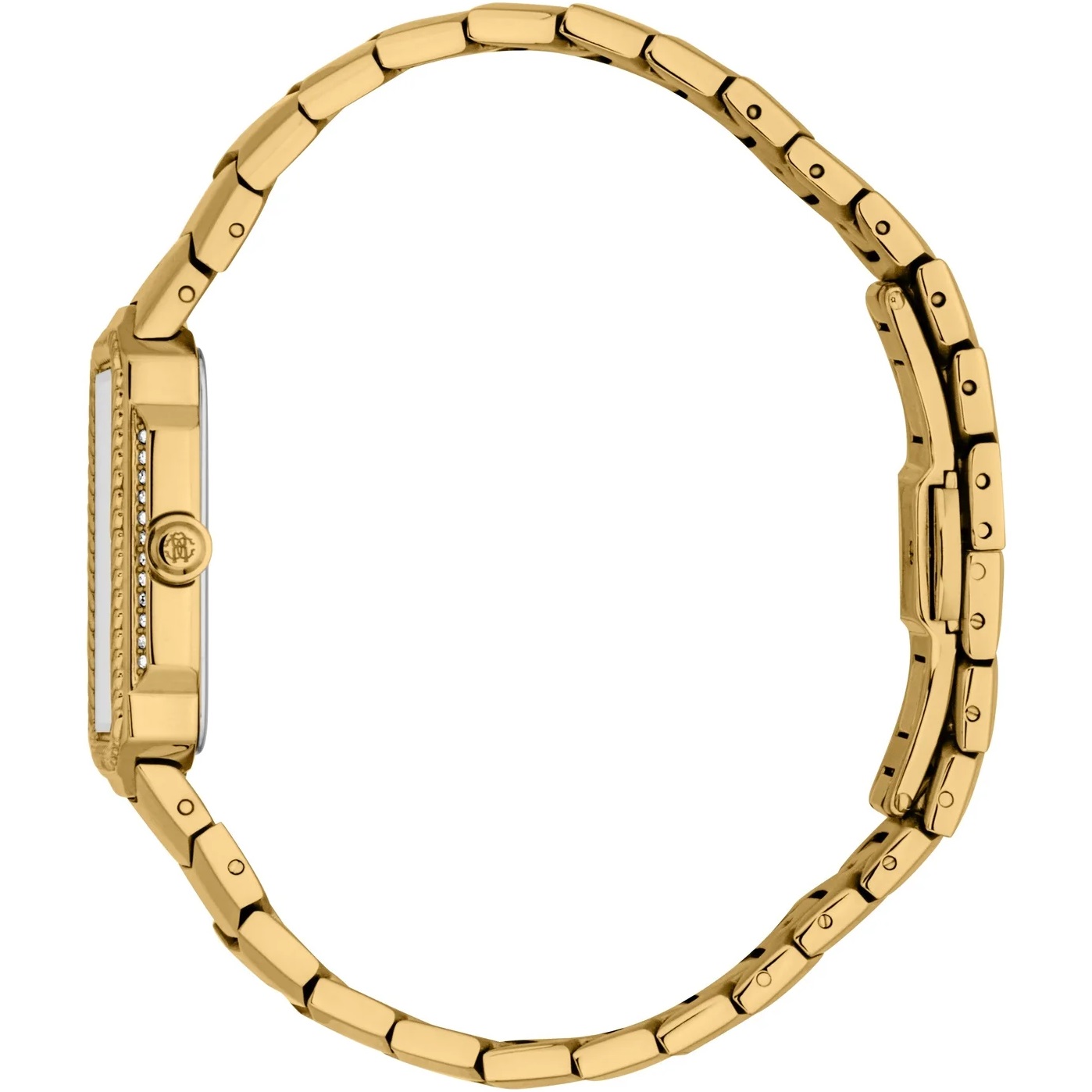 ROBERTO CAVALLI White Dial 23x33mm Gold Stainless Steel Bracelet RC5L140M0025 - 