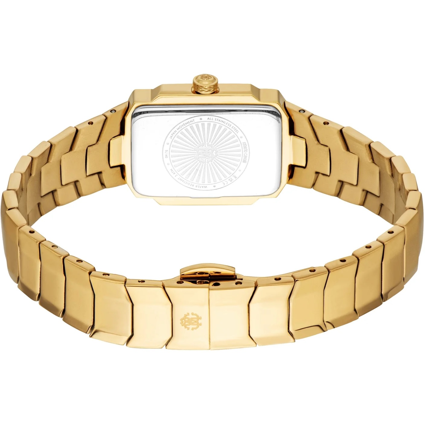 ROBERTO CAVALLI White Dial 23x33mm Gold Stainless Steel Bracelet RC5L140M0025 - 3