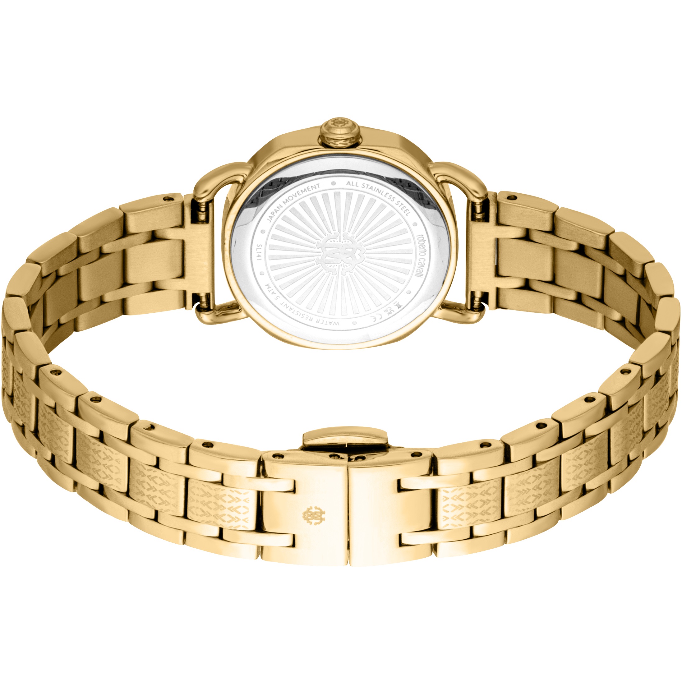 ROBERTO CAVALLI Mini Silver Dial 26mm Gold Stainless Steel Bracelet RC5L141M0055 - 3