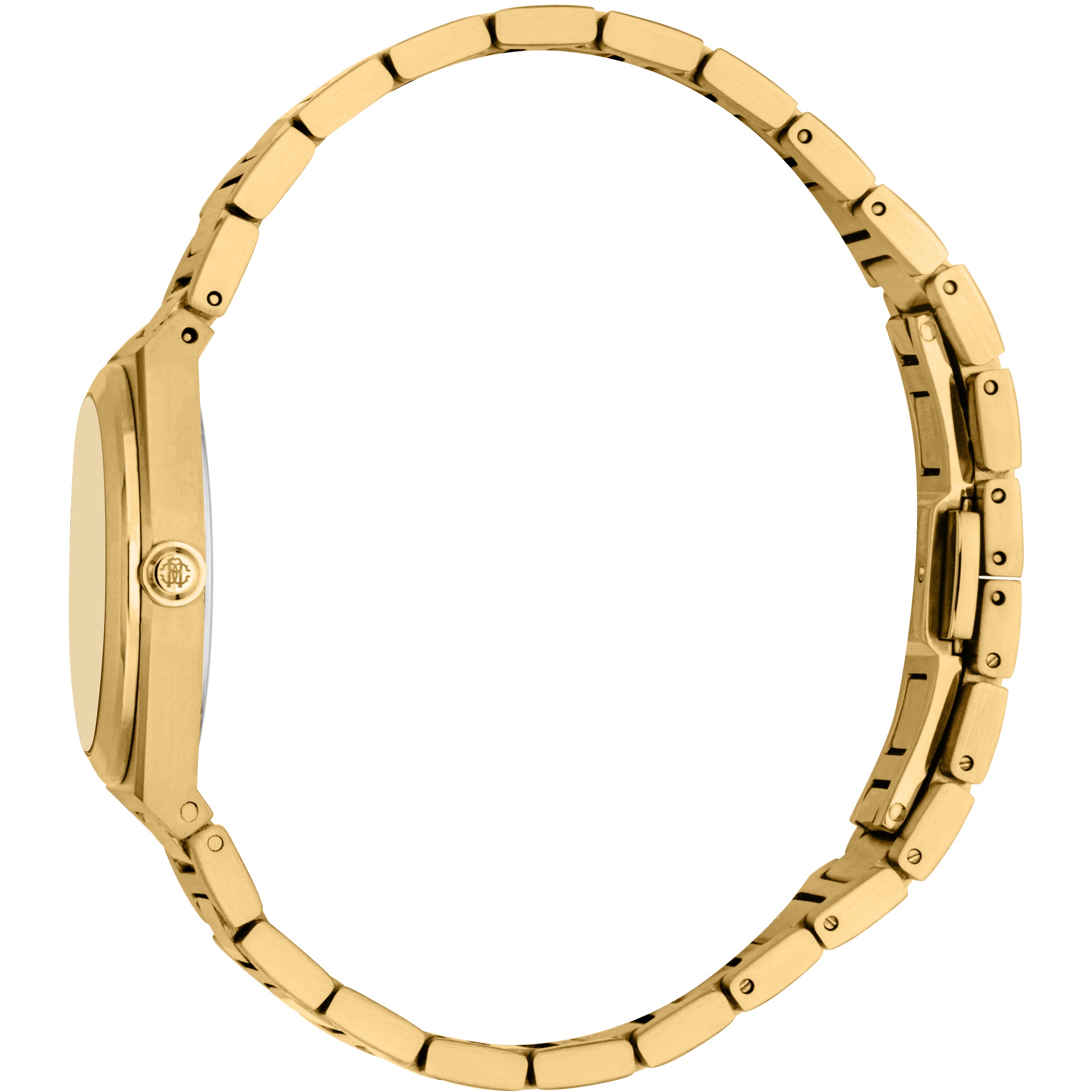 ROBERTO CAVALLI Core Crystals Gold Dial 30mm Gold Stainless Steel Bracelet RC5L145M0065 - 3