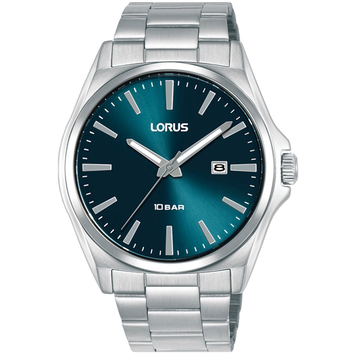 LORUS Sports Gents Blue Dial 42mm Silver Stainless Steel Bracelet RH947SX9 - 