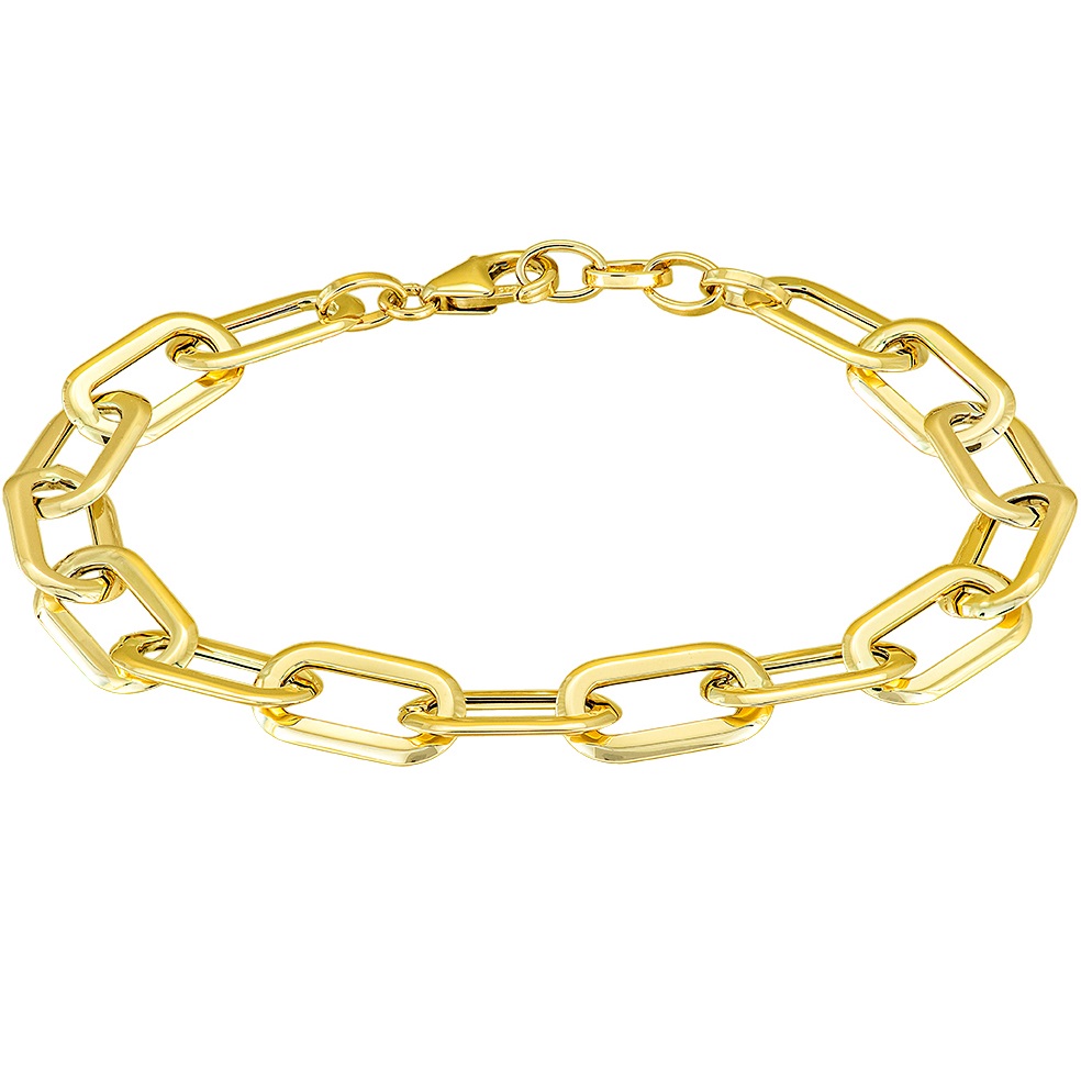 BRACELET Chain SENZIO Collection K14 Yellow Gold 5LAV.SGG1415 - 