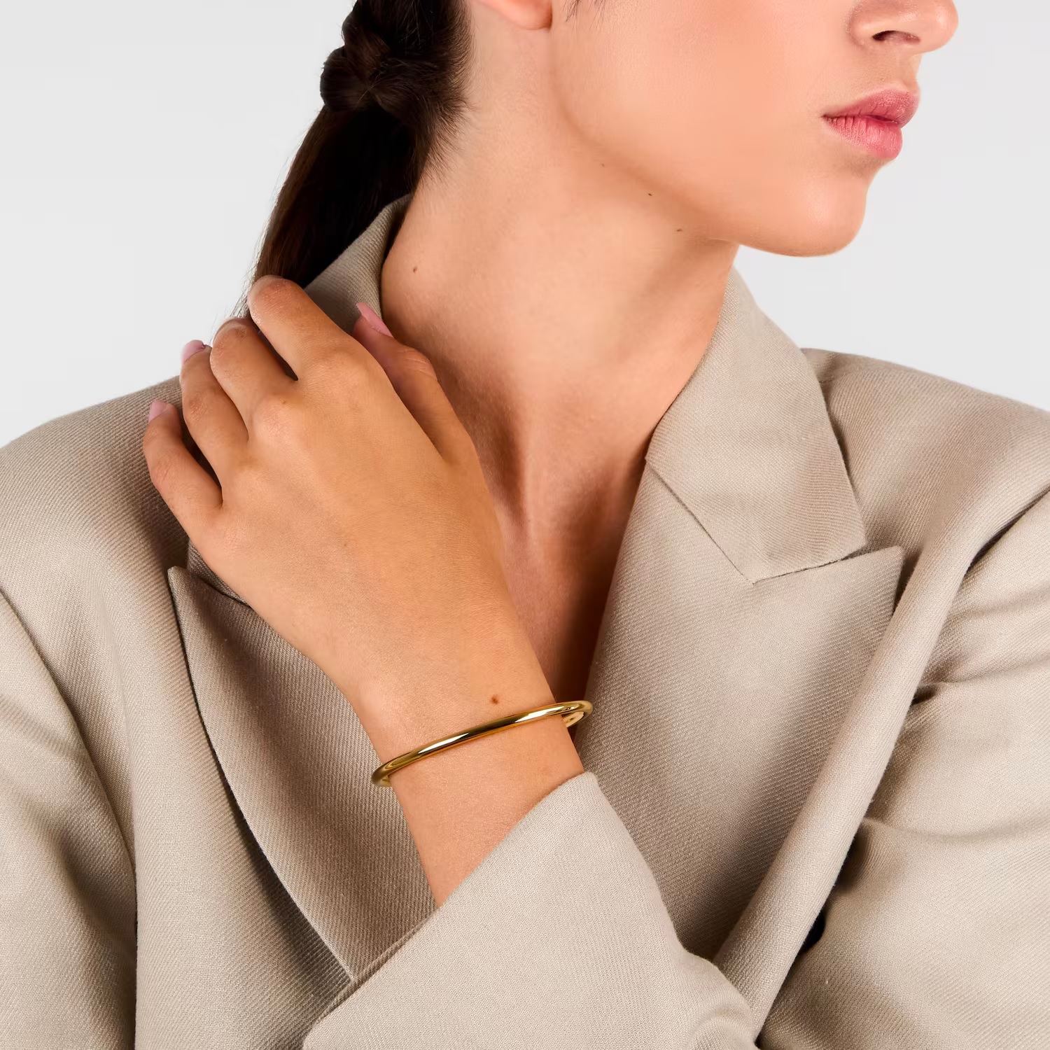 ΒΡΑΧΙΟΛΙ Χειροπέδα MORELLATO από Επιχρυσωμένο Ανοξείδωτο Ατσάλι SAKM94 - 4