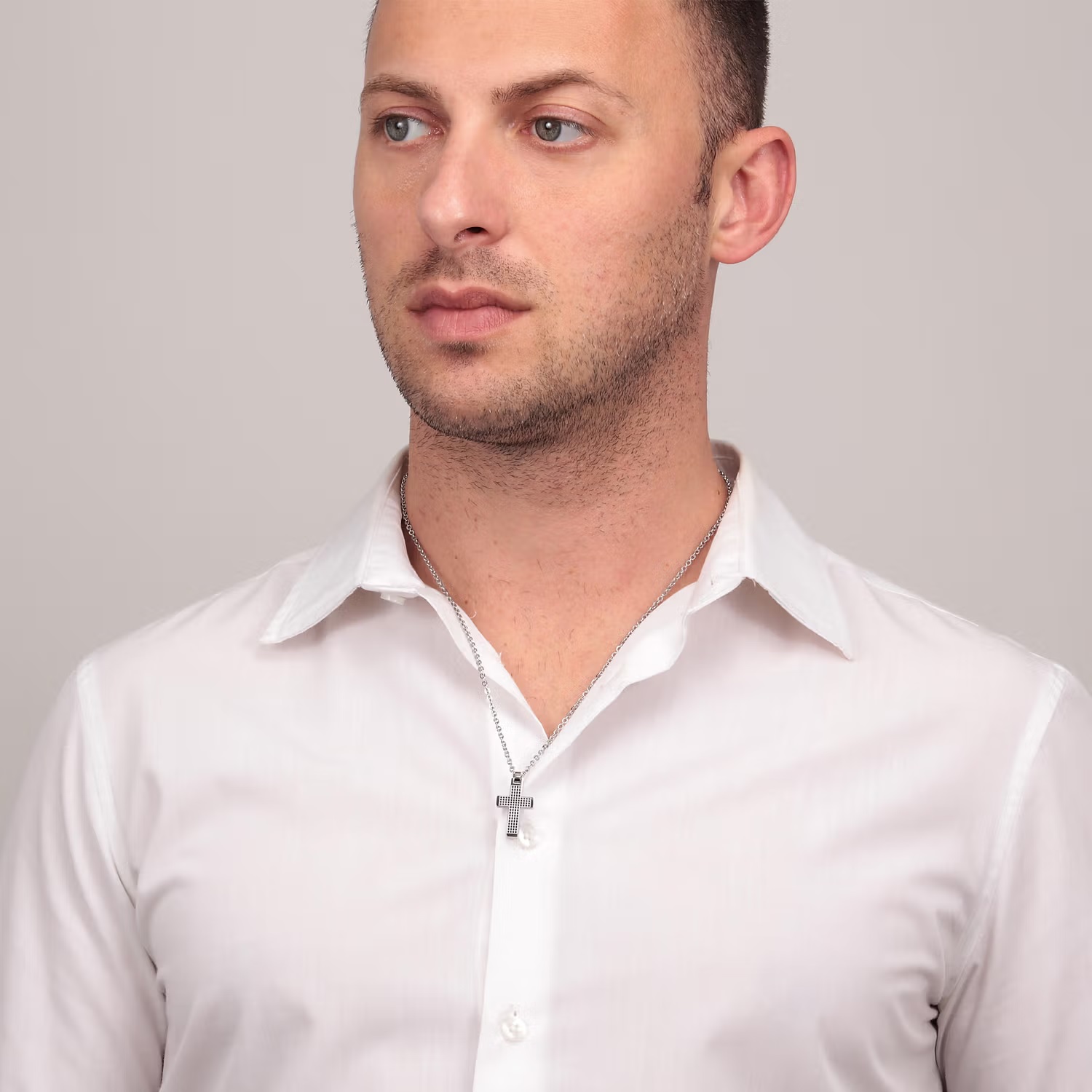 ΣΤΑΥΡΟΣ με Αλυσίδα MORELLATO Motown από Ασήμι 925° SALS45 - 