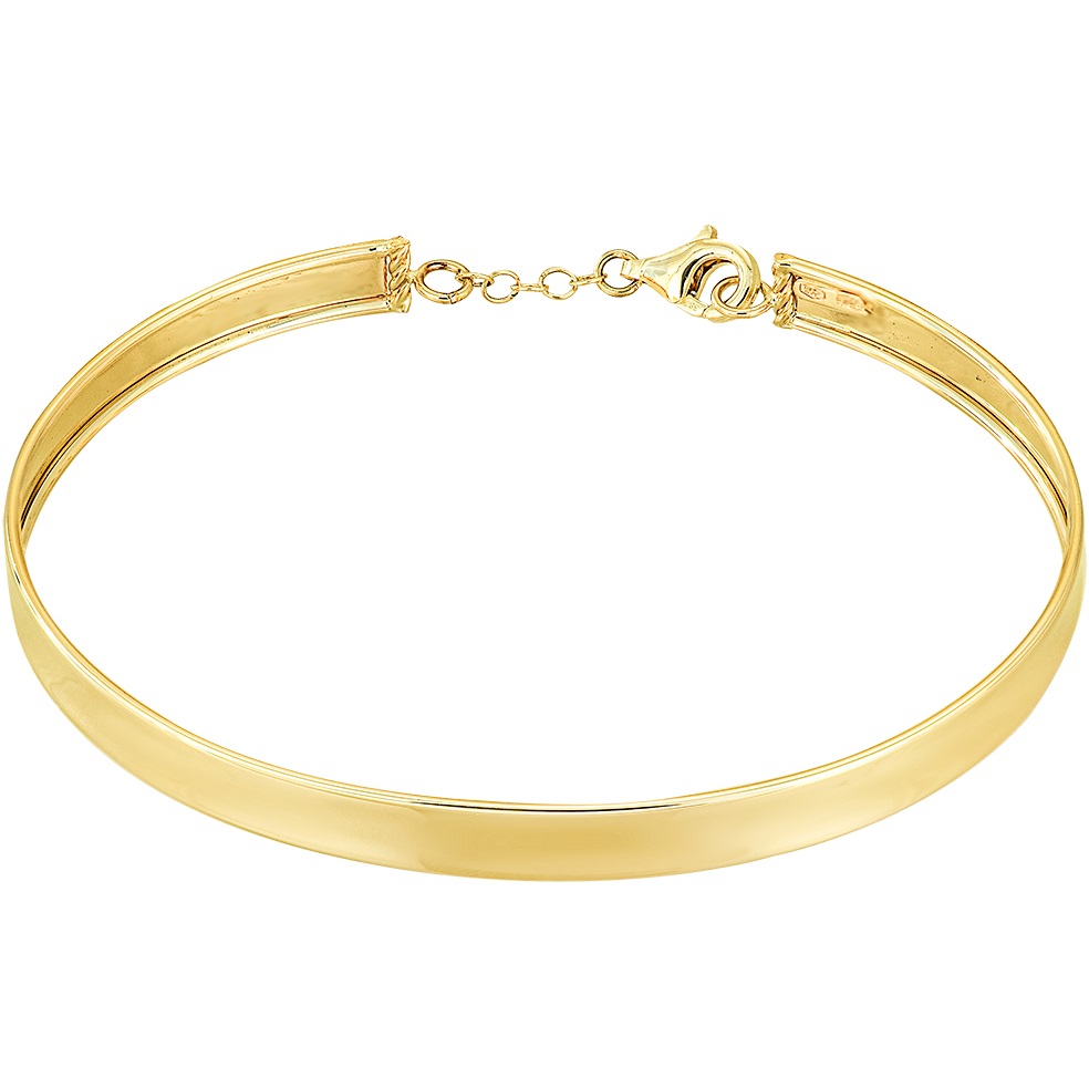 BRACELET Bangle SENZIO Collection K14 Yellow Gold 5LAV.SL39P - 