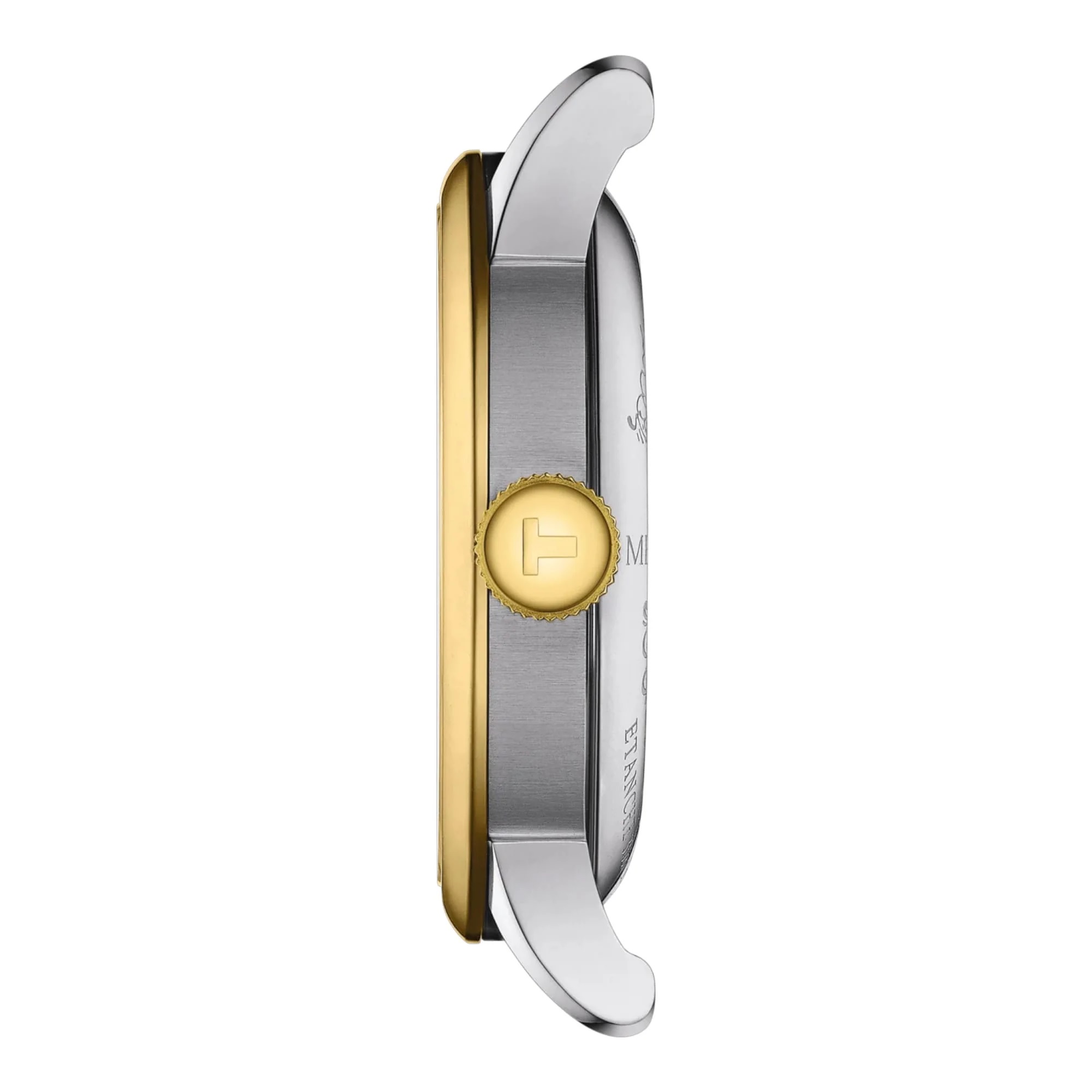 TISSOT Le Locle Powermatic 80 Green Dial 39.3mm Two Tone Gold Stainless Steel Bracelet T006.407.22.093.00 - 3