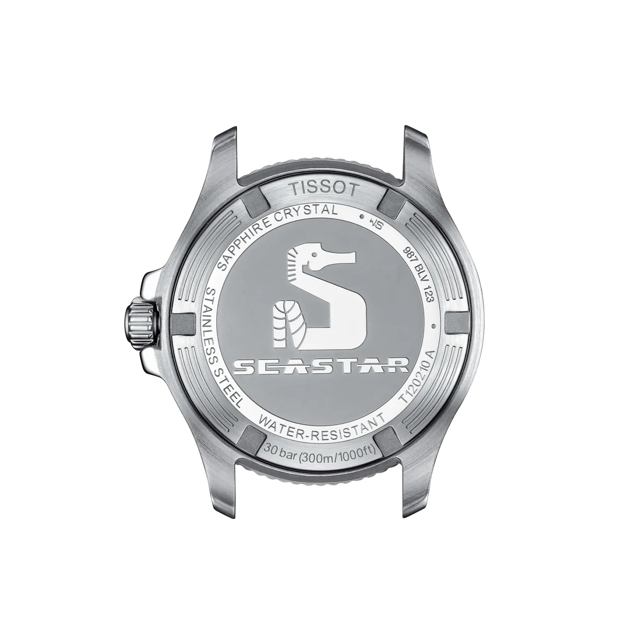 TISSOT Seastar 1000 Quartz Black Dial 36mm Two Tone Rose Gold Stainless Steel Bracelet T120.210.22.051.01 - 