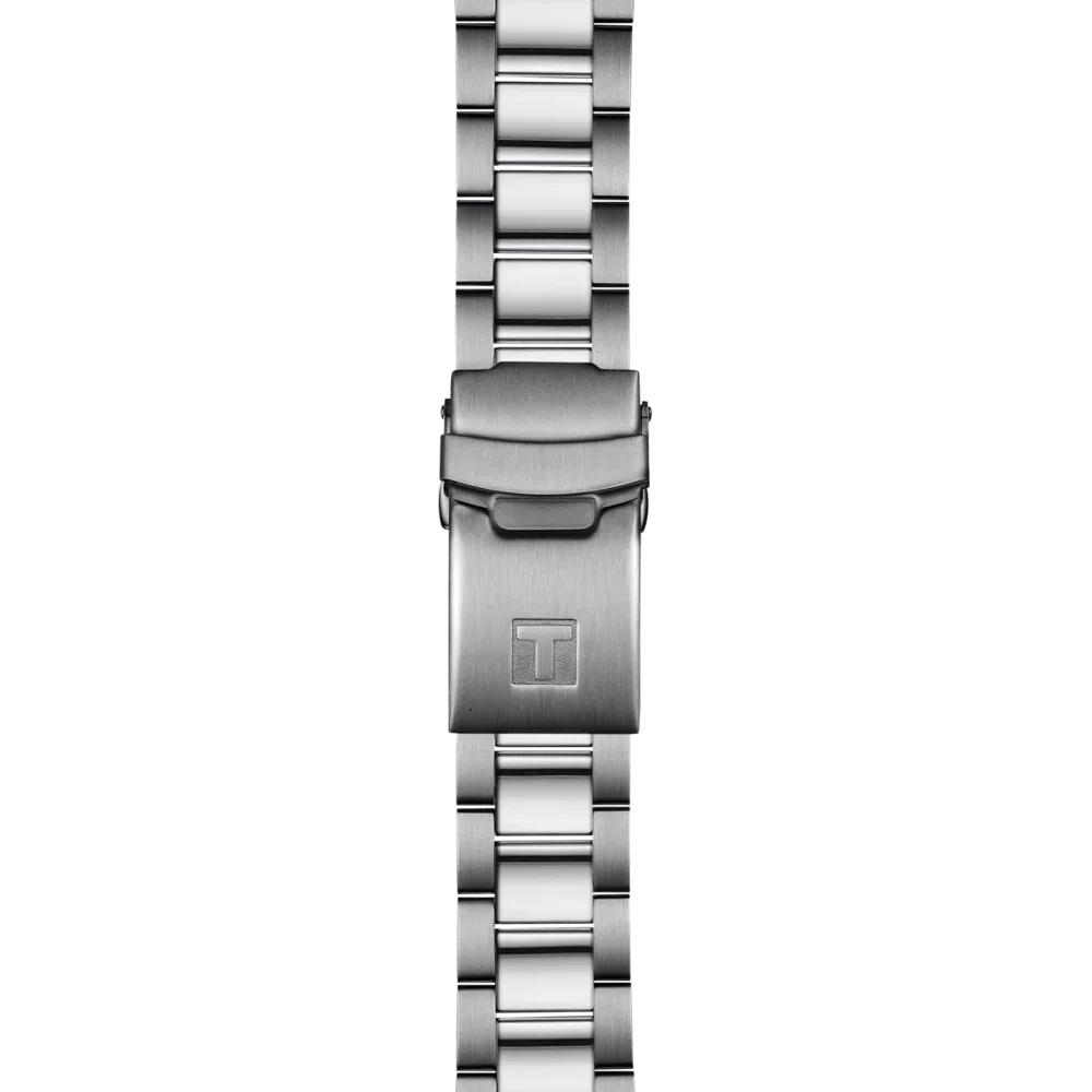 TISSOT Seastar 1000 Quartz Turquoise Dial 40mm Silver Stainless Steel Bracelet T120.410.11.091.00 - 4
