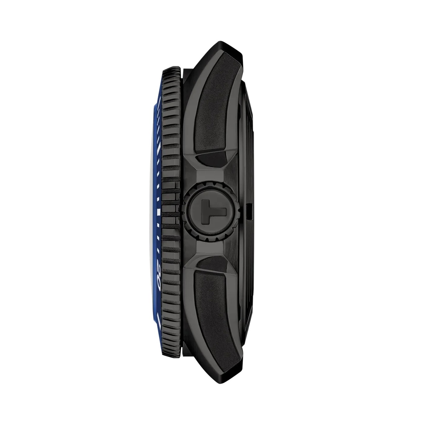 TISSOT Seastar 2000 Professional Powermatic 80 Blue Dial 44mm Black Stainless Steel Blue Rubber Strap T120.907.37.041.00 - 3