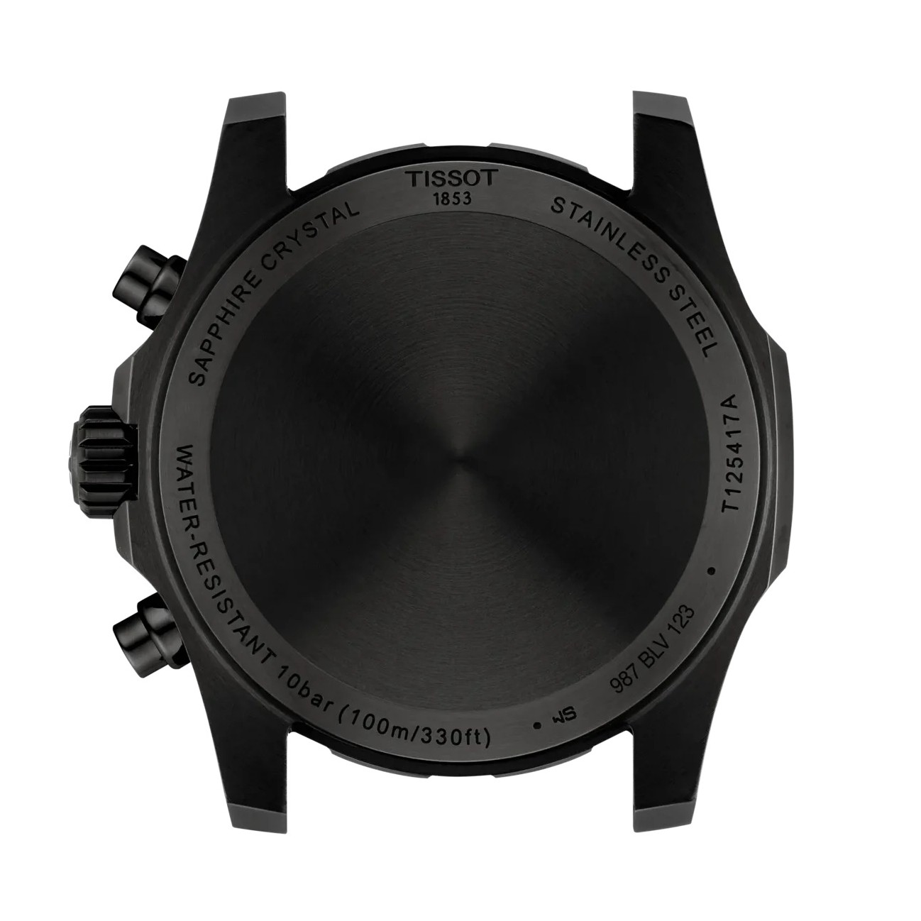 TISSOT Supersport Chronograph Black Dial 42mm Black Stainless Steel Bracelet T125.417.33.051.00 - 6