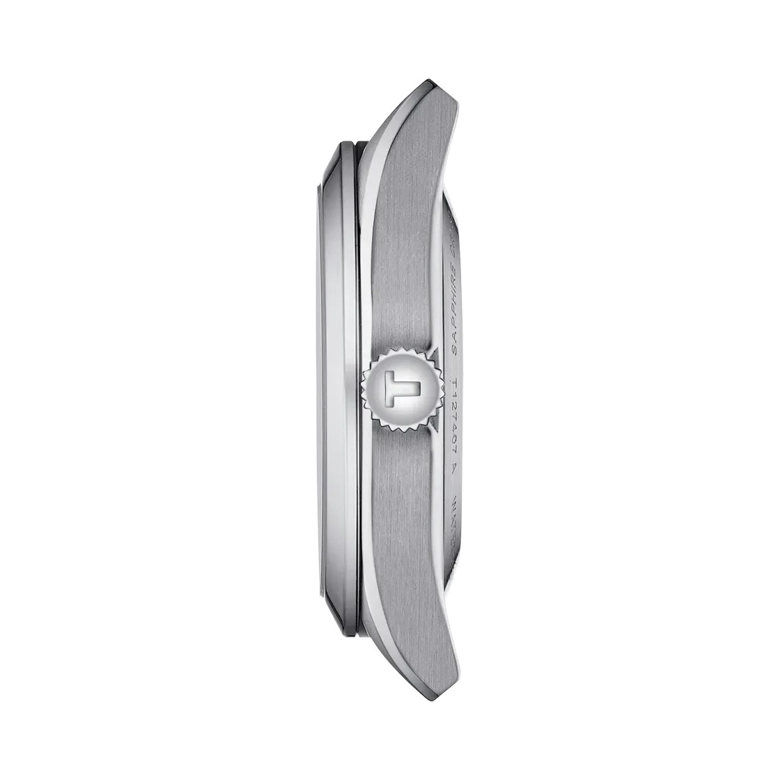 TISSOT Gentleman Powermatic 80 Silicium Ice Blue Dial 40mm Silver Stainless Steel Bracelet T127.407.11.351.00 - 3