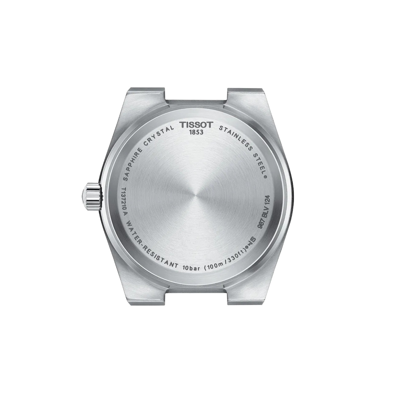 TISSOT PRX 35 Blue Dial Quartz 35mm Silver Stainless Steel Bracelet T137.210.11.041.00 - 3