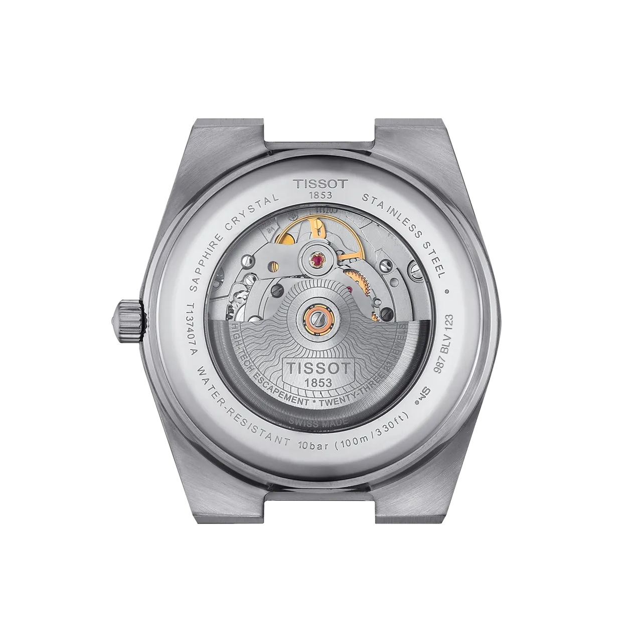 TISSOT PRX 40 Powermatic 80 Silver Dial 40mm Silver Stainless Steel Bracelet T137.407.21.031.00 - 7