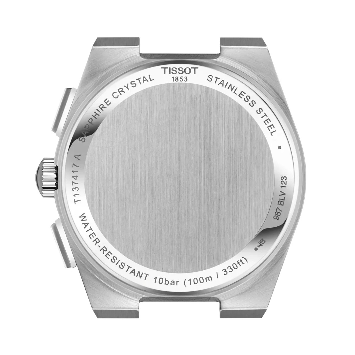 TISSOT PRX 41 Chronograph Black Dial 41mm Silver Stainless Steel Bracelet T137.417.11.051.00 - 4