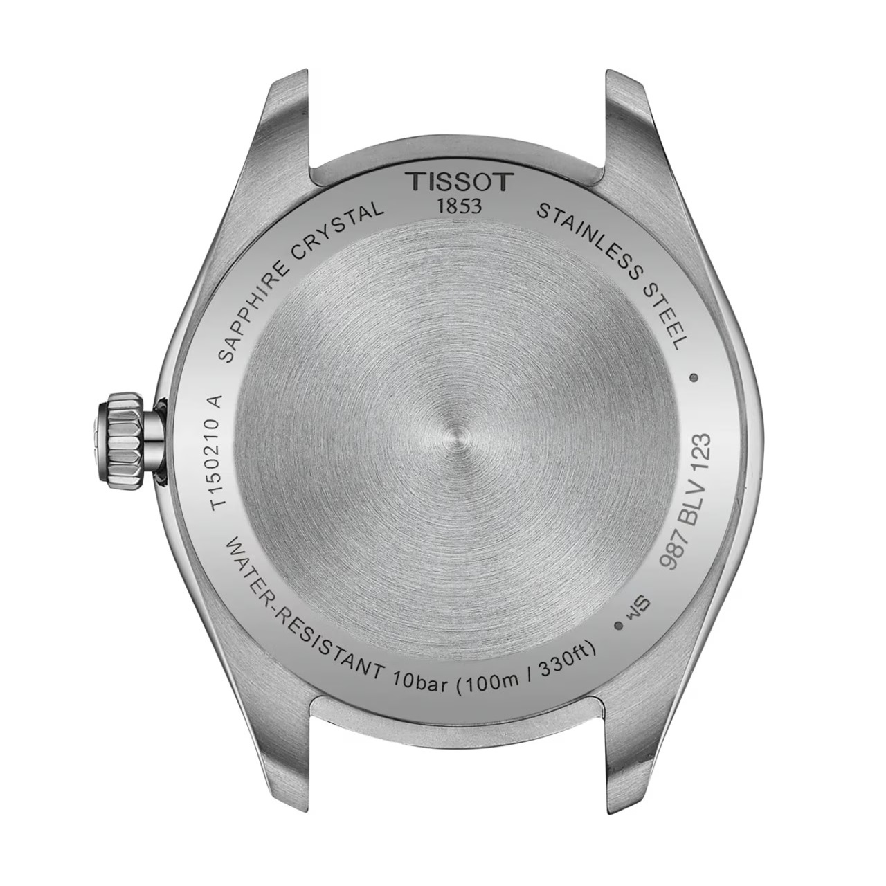TISSOT PR 100 White Pearl Dial 34mm Two Tone Rose Gold Stainless Steel Bracelet T150.210.21.111.00 - 4