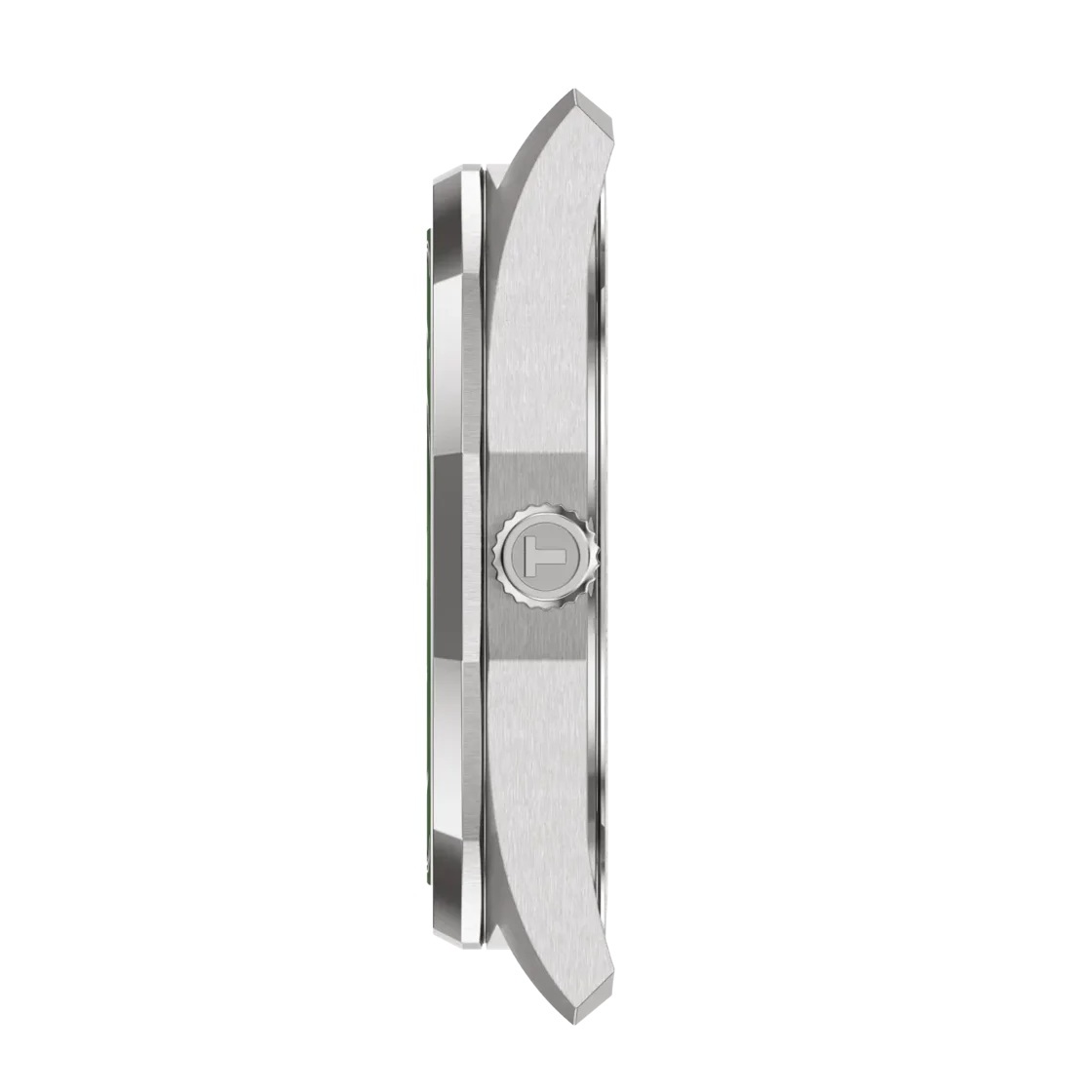 TISSOT PRC 100 Solar Quartz Green Dial 39mm Silver Stainless Steel Bracelet T151.422.11.091.00 - 4