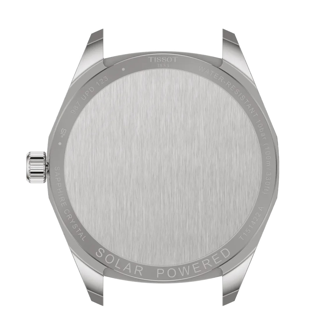 TISSOT PRC 100 Solar Quartz Green Dial 39mm Silver Stainless Steel Bracelet T151.422.11.091.00 - 5