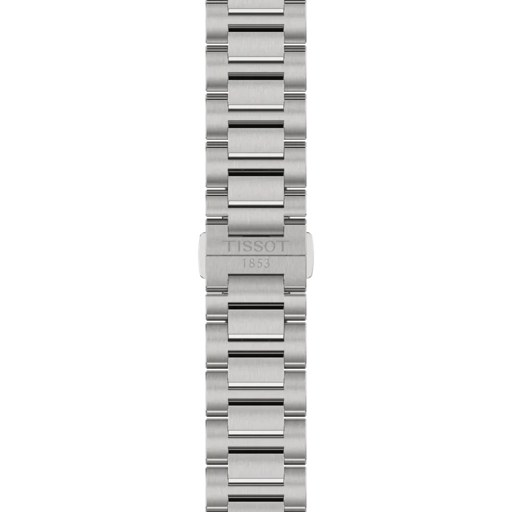 TISSOT PRC 100 Solar Quartz Green Dial 39mm Silver Stainless Steel Bracelet T151.422.11.091.00 - 6