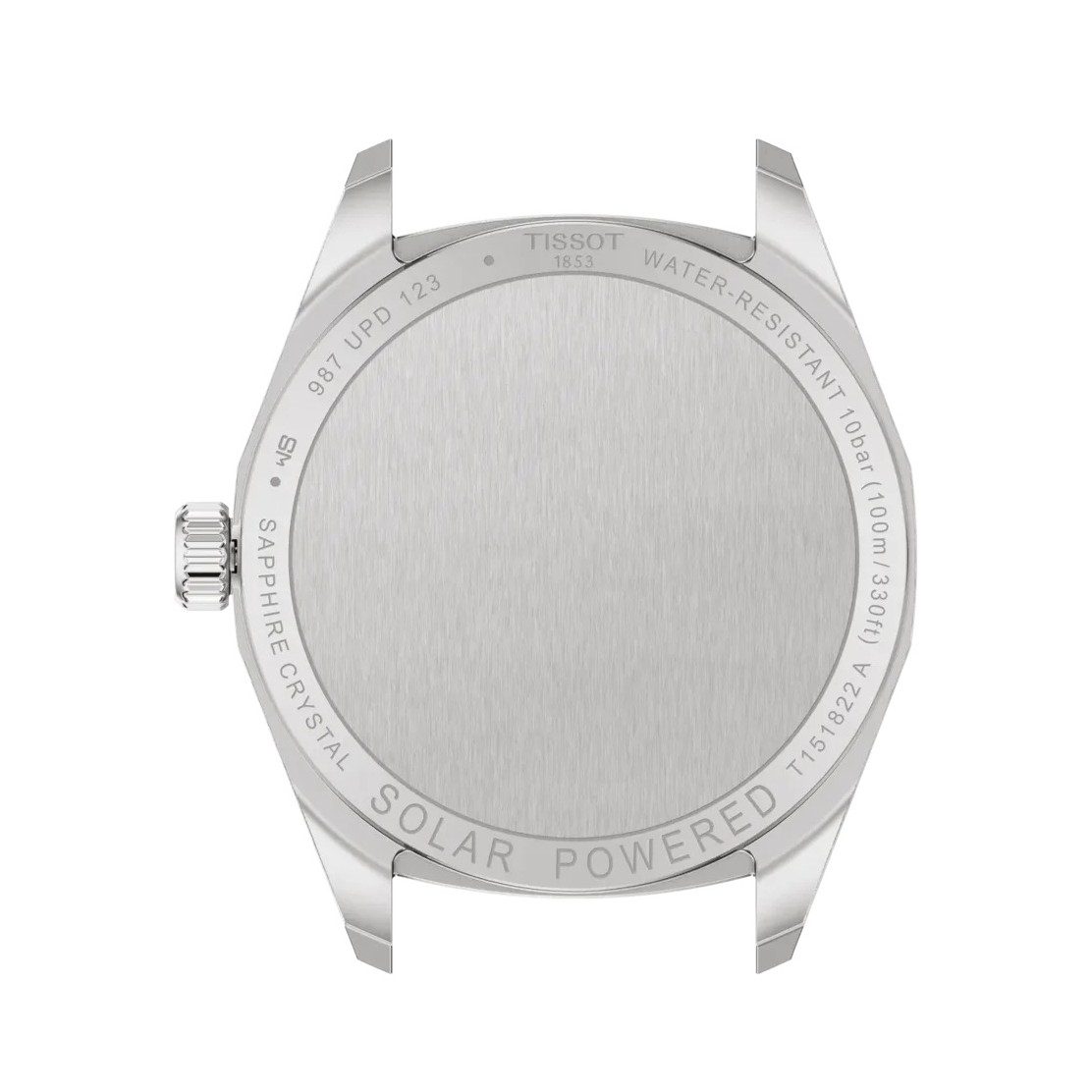 TISSOT PRC 100 Solar Quartz Green Dial 34mm Silver Stainless Steel Bracelet T151.822.11.091.00 - 4