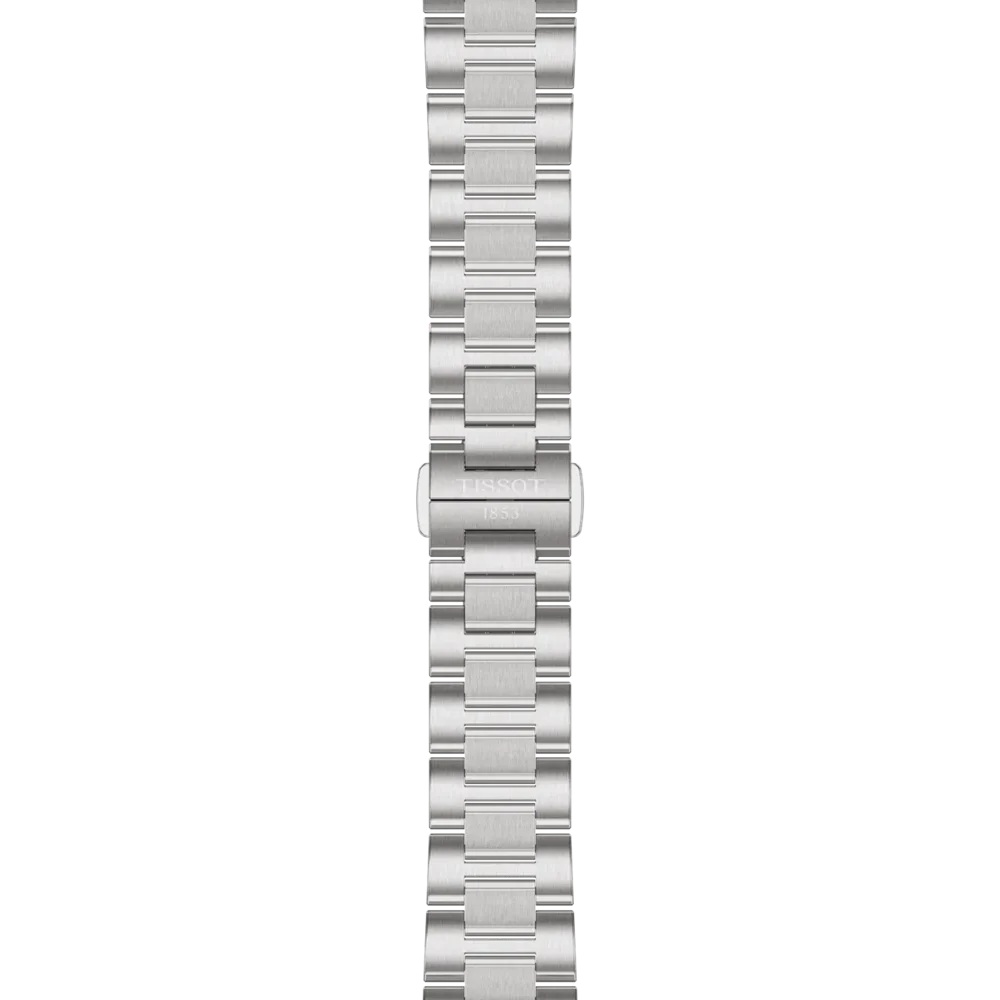 TISSOT PRC 100 Solar Quartz Green Dial 34mm Silver Stainless Steel Bracelet T151.822.11.091.00 - 5