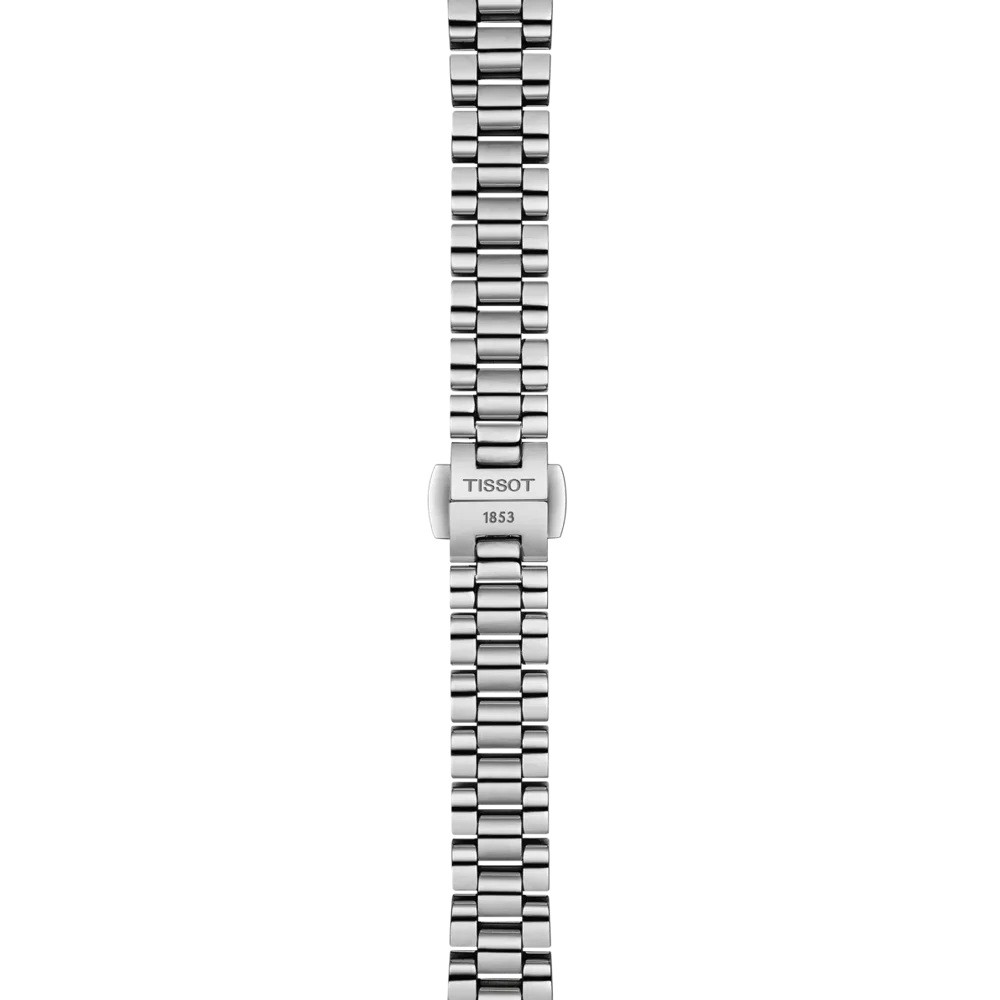 TISSOT Desir Blue Dial with Diamonds 28mm Silver Stainless Steel Bracelet T152.010.11.046.00 - 5