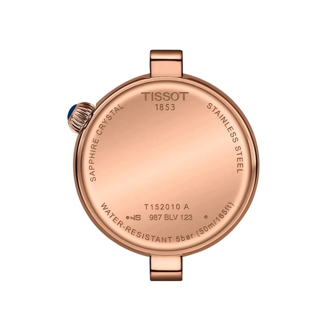 TISSOT Desir White Pearl Dial 28mm Rose Gold Stainless Steel Bracelet T152.010.33.118.01 - 4