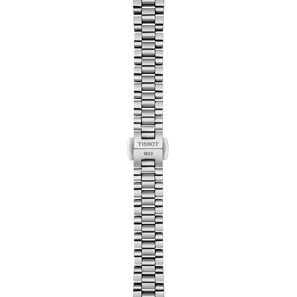 TISSOT Desir Automatic White Pearl Dial with Diamonds 28mm Silver Stainless Steel Bracelet T152.207.11.116.00 - 5