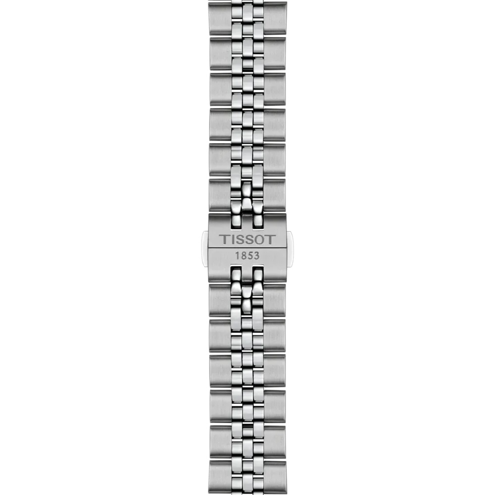 TISSOT Ballade Powermatic 80 COSC Ice Blue Dial 39mm Silver Stainless Steel Bracelet T156.408.11.353.00 - 7