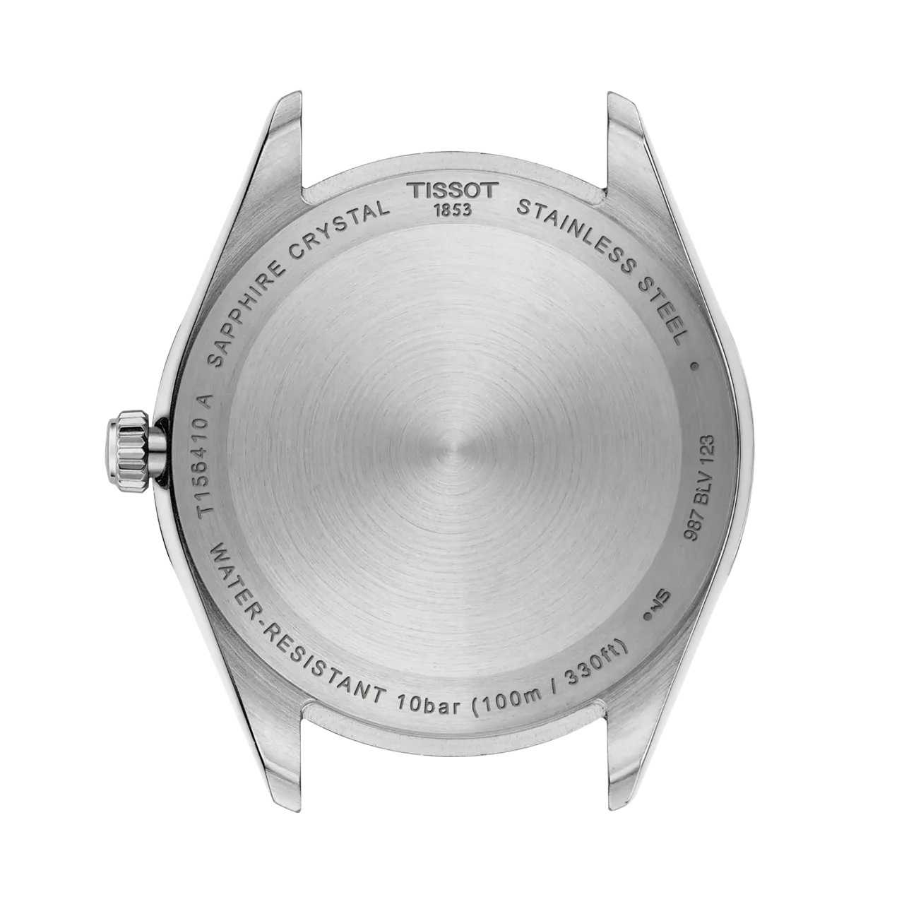 TISSOT Ballade Ice Blue Dial 40mm Silver Stainless Steel Bracelet T156.410.11.351.00 - 4
