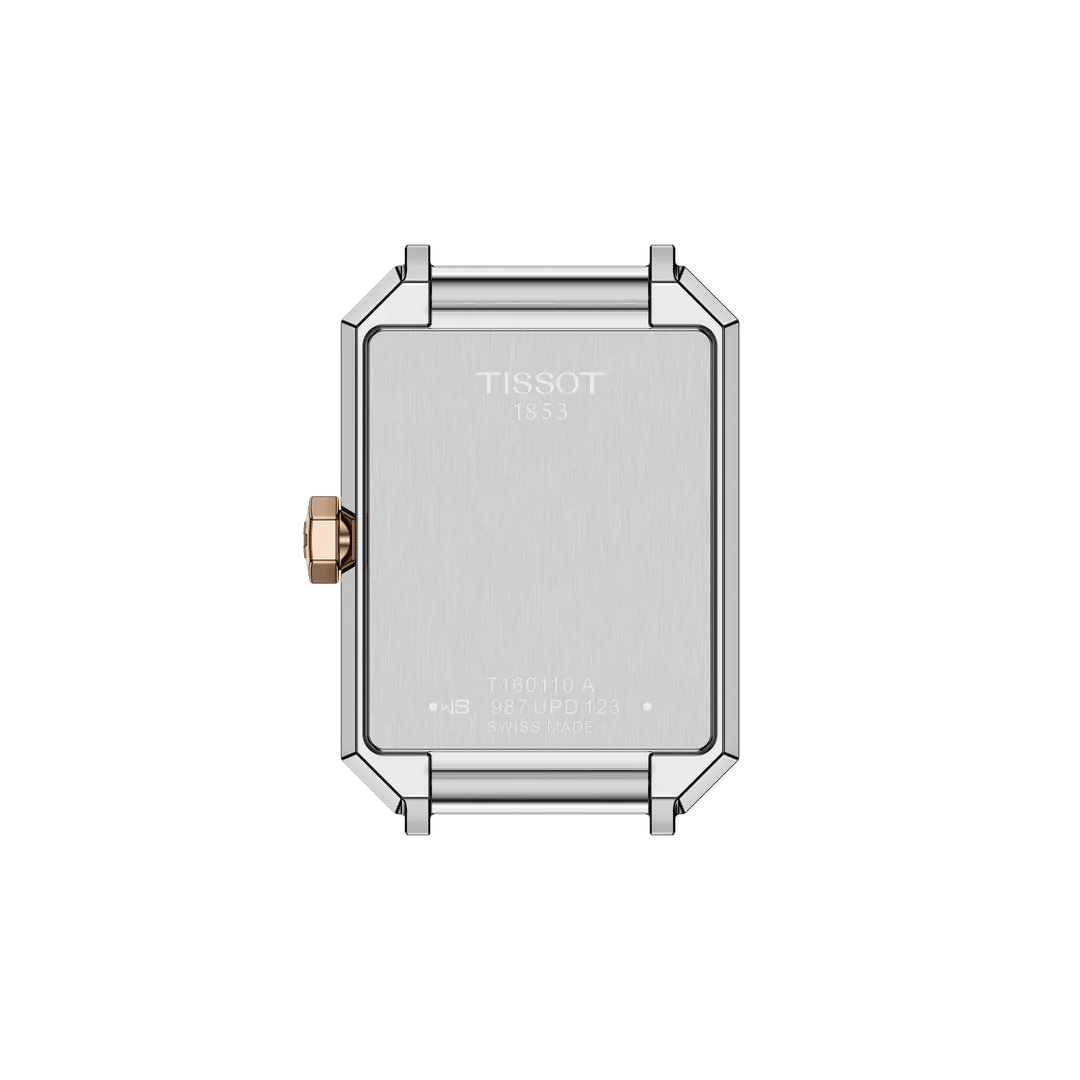 TISSOT SRV Lady's Silver Dial 30mm Rose Gold Silver Stainless Steel Bracelet T160.110.21.113.00 - 4