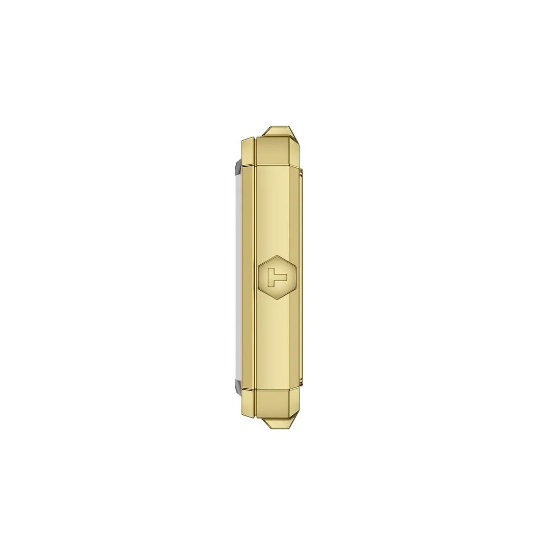 TISSOT SRV Lady's White Pearl Dial 30mm Gold Stainless Steel Bracelet T160.110.33.113.00 - 3