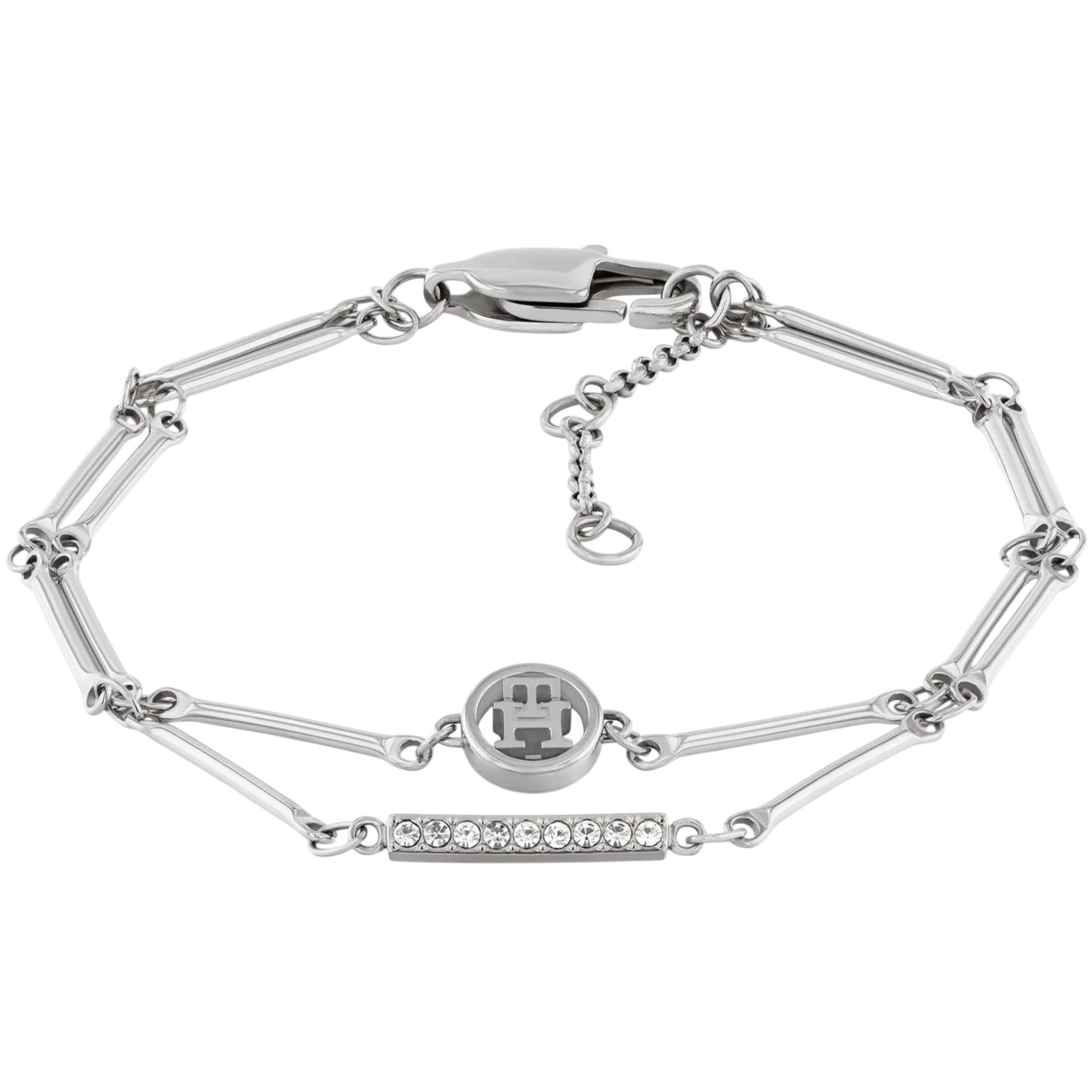 ΒΡΑΧΙΟΛΙ TOMMY HILFIGER από Ανοξείδωτο Ατσάλι με Πέτρες Ζιργκόν 2780999 - 