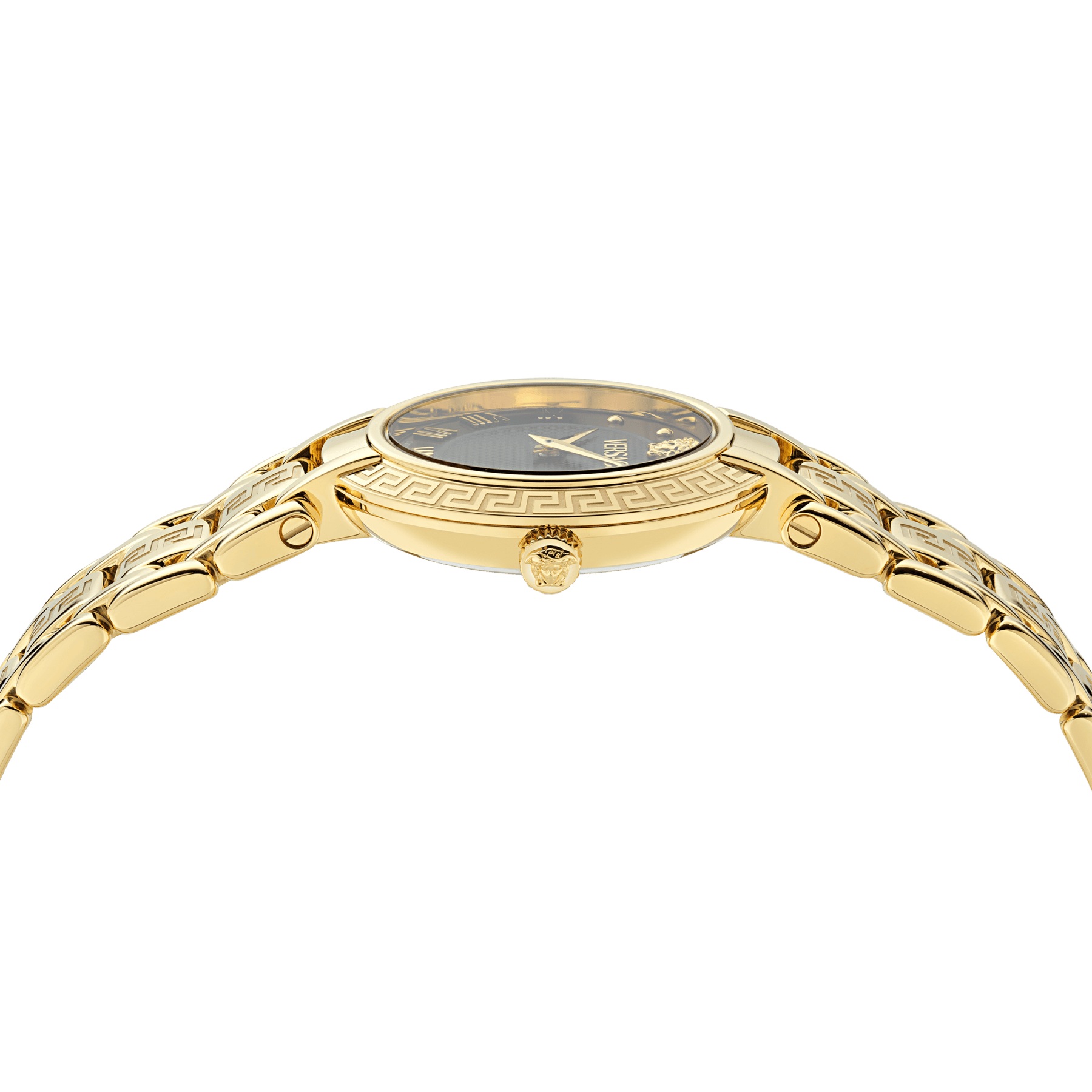 VERSACE Antlia Lady Black Dial 34mm Gold Stainless Steel Bracelet VE0P00625 - 4