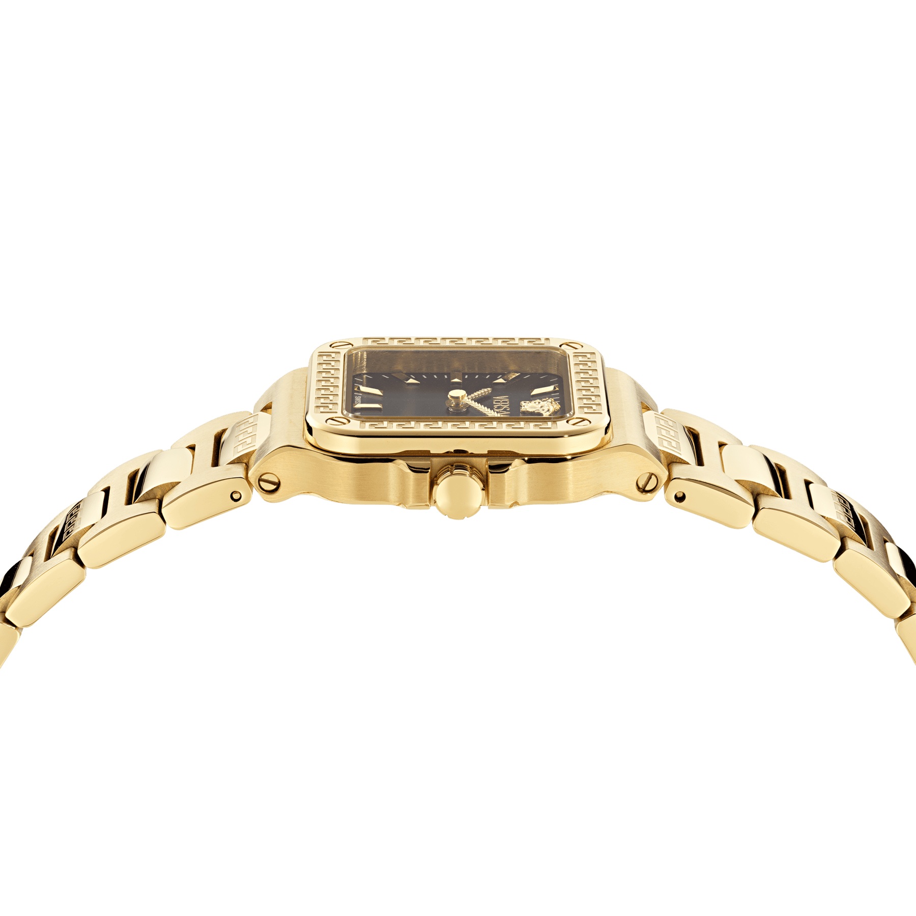 VERSACE Greca Edge Black Dial 30.00 x 30.00mm Gold Stainless Steel Bracelet VE5G00626 - 3
