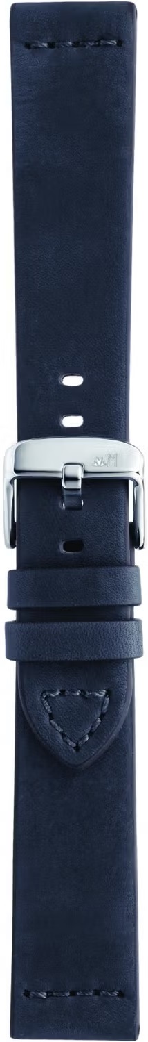 MORELLATO Bramante Hand Made Watch Strap 24-22mm Blue Leather A01X4683B90062CR24 - 3