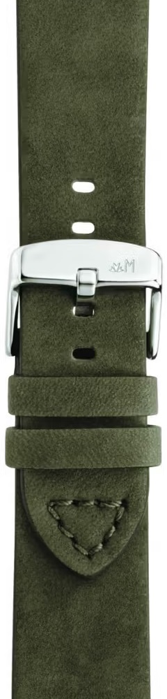 MORELLATO Bramante Hand Made Watch Strap 24-22mm Green Leather A01X4683B90073CR24 - 