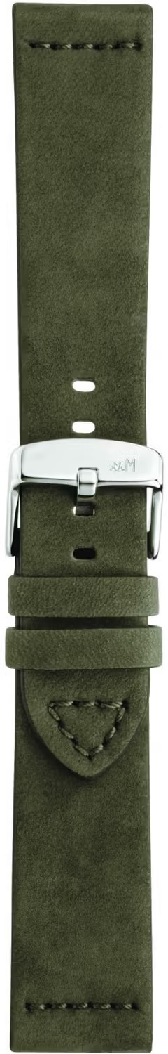 MORELLATO Bramante Hand Made Watch Strap 24-22mm Green Leather A01X4683B90073CR24 - 3