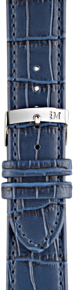 MORELLATO Juke Watch Strap 20-18mm Blue Leather A01X4934A95062CR20 - 