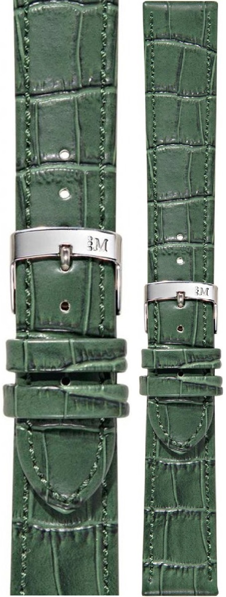 MORELLATO Juke Watch Strap 20-18mm Green Leather A01X4934A95075CR20 - 